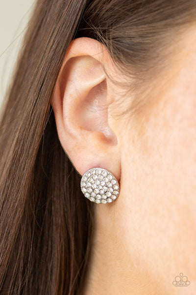 Paparazzi Accessories Greatest Of All Time - White Earrings 