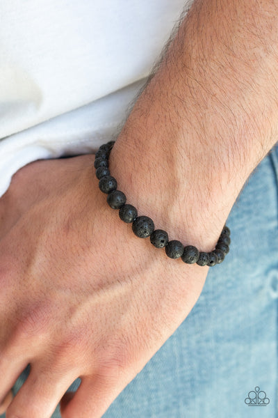 Paparazzi Accessories Focused - Black Bracelet 