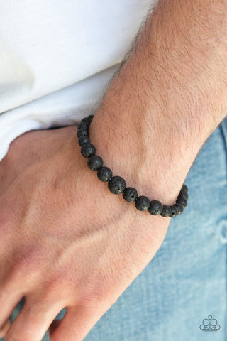 Paparazzi Accessories Focused - Black Bracelet 