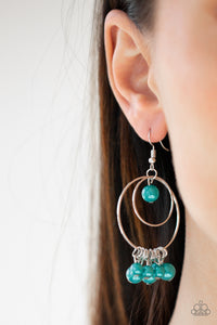 Paparazzi Accessories New York Attraction - Green Earrings 