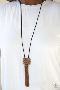 Paparazzi Necklace All About ALTITUDE - Copper