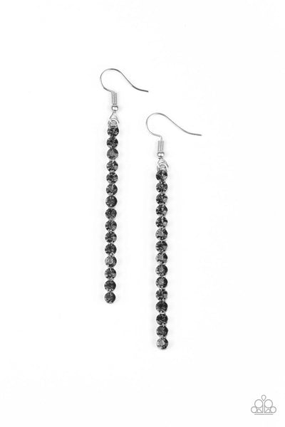 Paparazzi Accessories Grunge Meets Glamour - Silver Earrings 