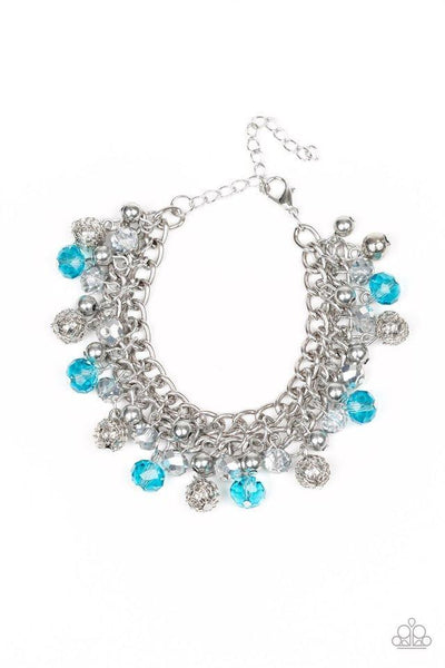 Paparazzi Accessories The Party Planner - Blue Bracelet 