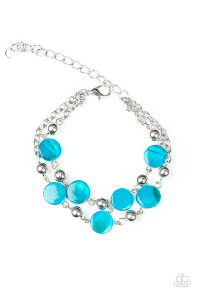 Paparazzi Accessories One BAY At A Time - Blue Bracelet 