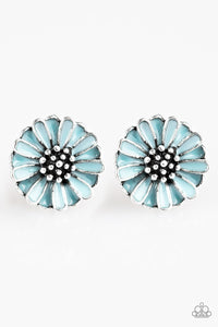 Paparazzi Accessories Whimsical Wisteria - Blue Post Earrings 