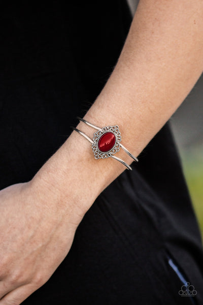 Paparazzi Accessories Royal Bohemian - Red Bracelet 