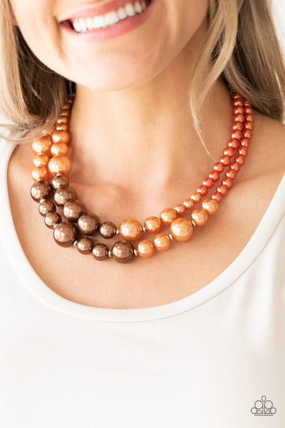 Paparazzi Accessories The More The Modest - Multi Necklace & Earrings 