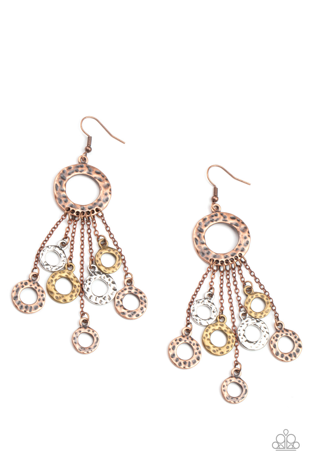 Paparazzi Accessories Right Under Your NOISE - Multi Earrings 