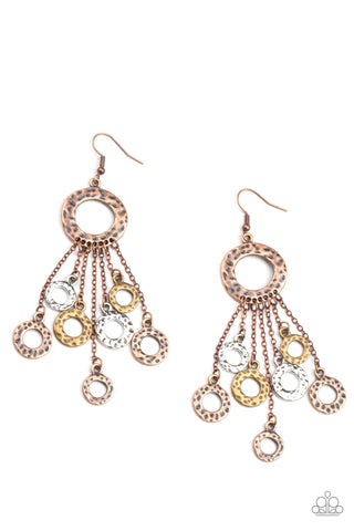 Paparazzi Accessories Right Under Your NOISE - Multi Earrings 