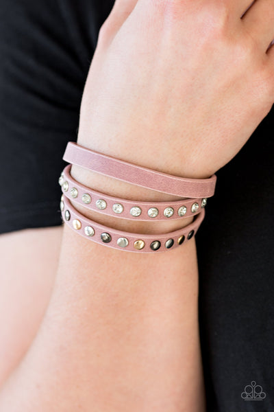 Paparazzi Accessories Catwalk Casual - Pink Bracelet 