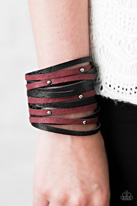 Paparazzi Accessories Ranch Rebel - Red Bracelet 