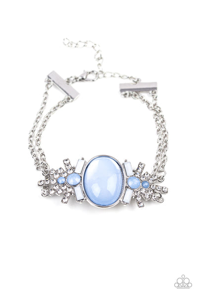 Paparazzi Accessories Brilliantly Boho - Blue Bracelet