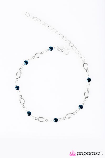 Paparazzi Accessories Love Dont Cost A Thing - Blue Bracelet 