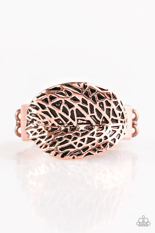 Paparazzi Accessories Never LEAF Me - Copper Ring