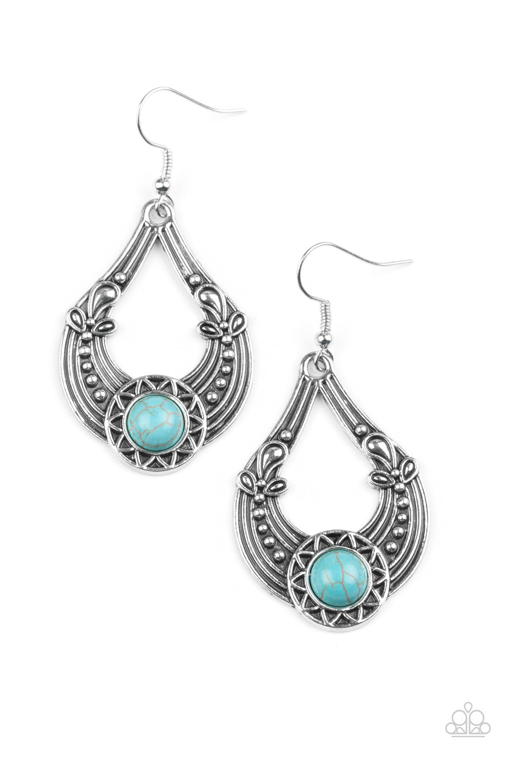 Paparazzi Accessories Sol Sonata - Blue Earrings 