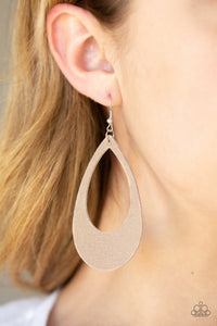 Paparazzi Accessories - What a Natural - Brown Earrings