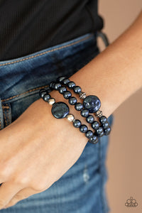 Paparazzi Accessories Exquisitely Elegant - Blue Bracelet