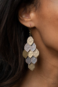 Paparazzi Accessories Loud and Leafy - Multi Earrings