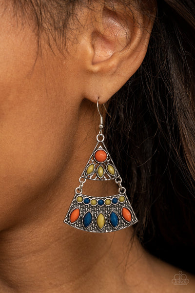 Paparazzi Accessories Desert Fiesta - Multi Earrings