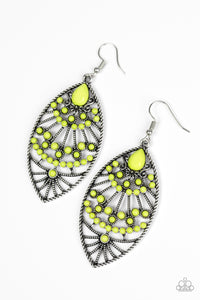 Paparazzi Accessories Eastern Extravagance - Green Earrings 