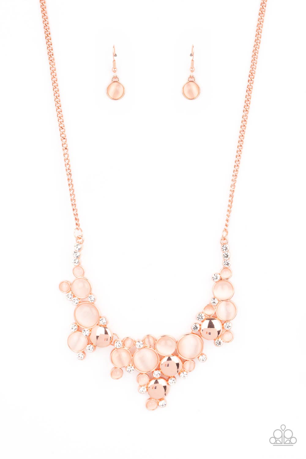 Paparazzi Accessories Fairytale Affair - Copper Necklace & Earrings