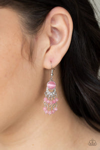 Paparazzi Accessories A Spring State Of Mind - Pink Earrings 