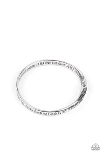 Paparazzi Accessories Perfect Present - Silver Bracelet 