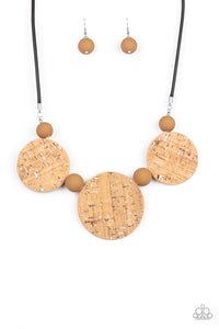 Paparazzi Accessories Pop The Cork - White Necklace & Earrings 