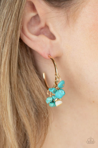 Paparazzi Accessories Gorgeously Grounding - Gold Earrings