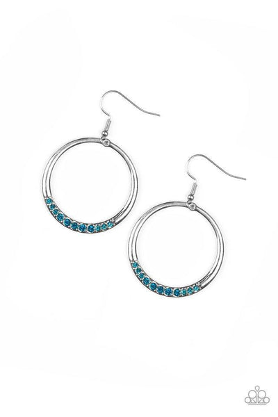 Paparazzi Accessories Morning Mimosas - Blue Earrings 