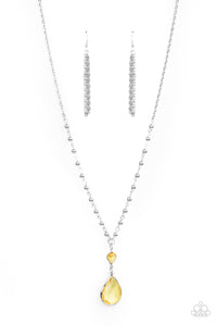 Paparazzi Accessories Titanic Splendor - Yellow Necklace & Earrings