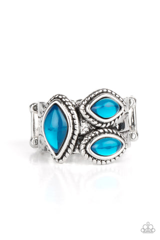 Paparazzi Accessories The Charisma Collector - Blue Ring