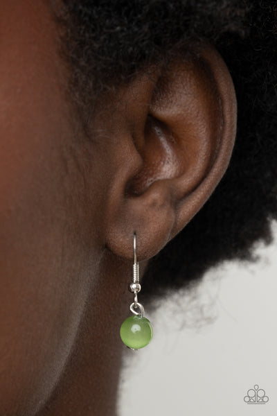 Paparazzi Accessories Ethereally Elemental - Green Necklace & Earrings