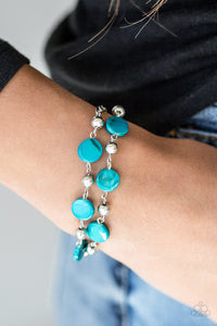 Paparazzi Accessories One BAY At A Time - Blue Bracelet 