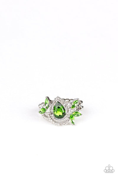 Paparazzi Accessories Eden Elegance - Green Ring