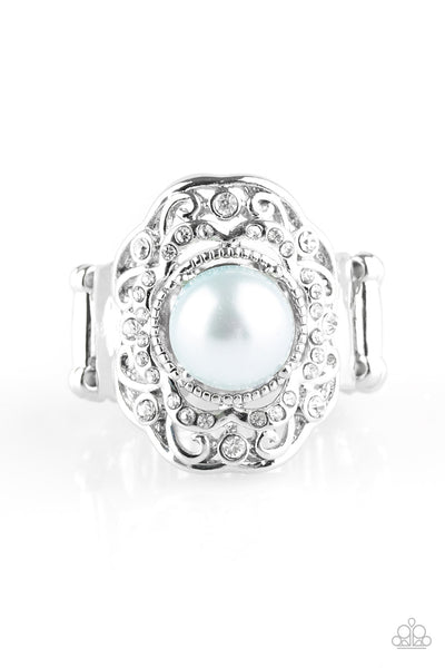 Paparazzi Accessories Pearl Princess - Blue Ring