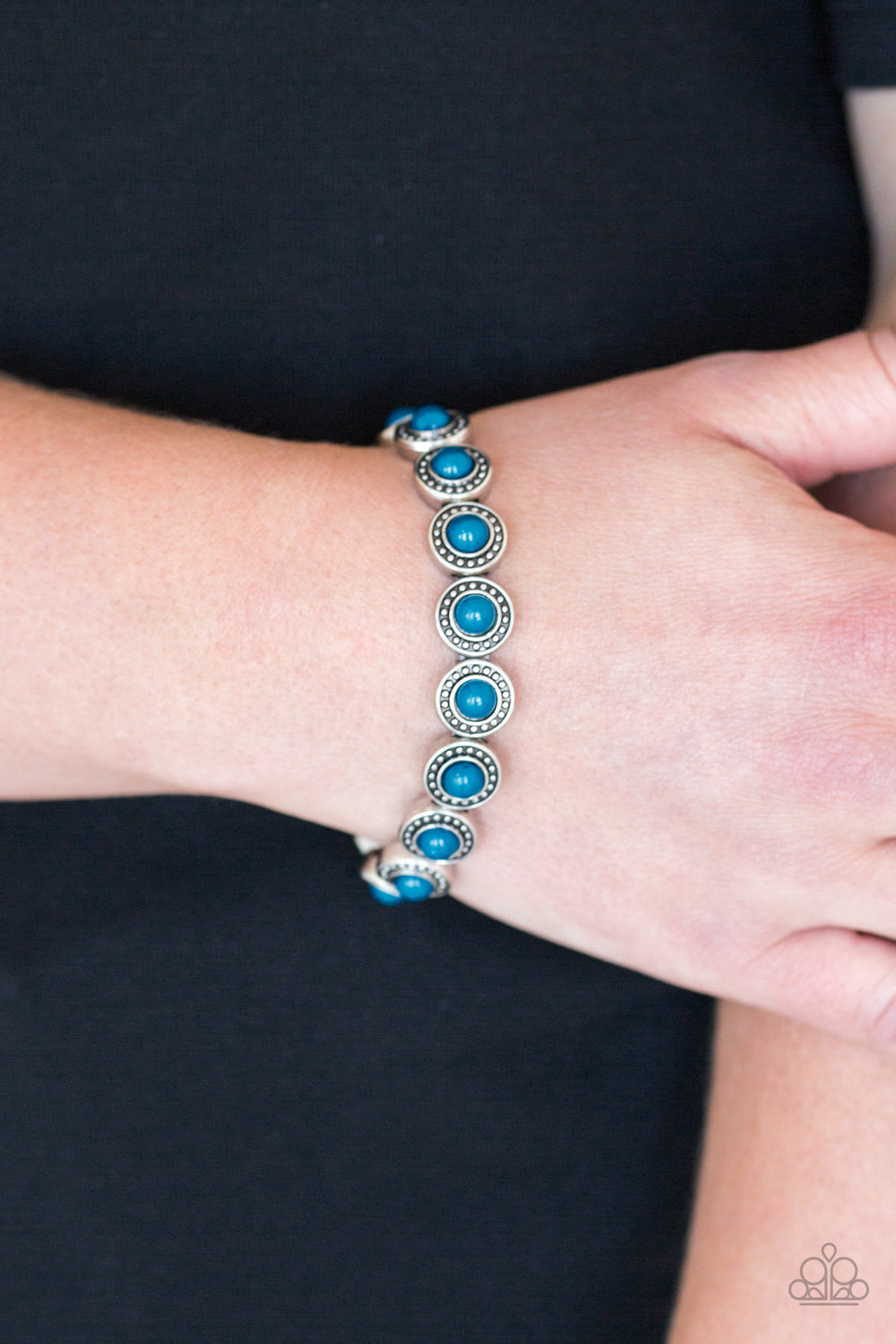 Paparazzi Accessories Globetrotter Goals - Blue Bracelet 