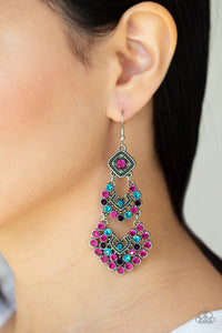Paparazzi Accessories All For The GLAM - Multi Earrings