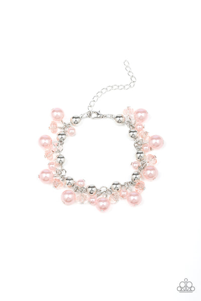 Paparazzi Accessories Kensington Kiss - Pink Bracelet 