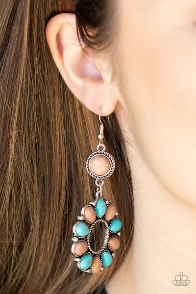 Paparazzi Accessories Back At The Ranch - Multi Earrings
