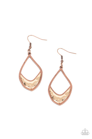 Paparazzi Accessories Artisan Treasure - Copper Earrings
