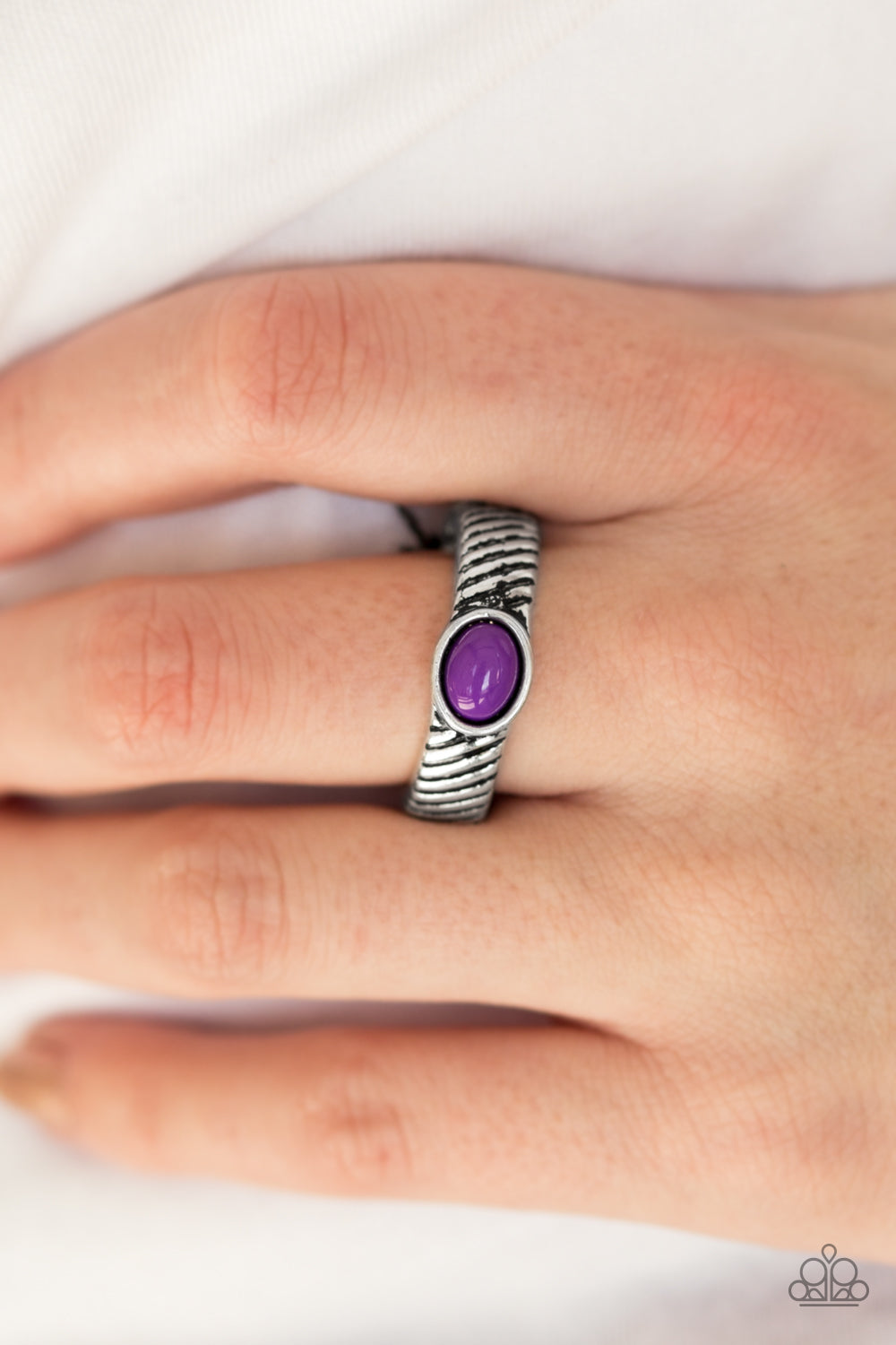 Paparazzi Accessories Zebra Zen - Purple Ring