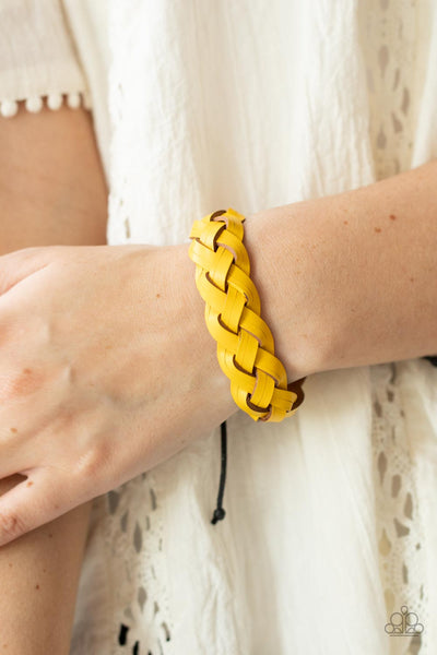 Paparazzi Accessories SoCal Summer - Yellow Bracelet