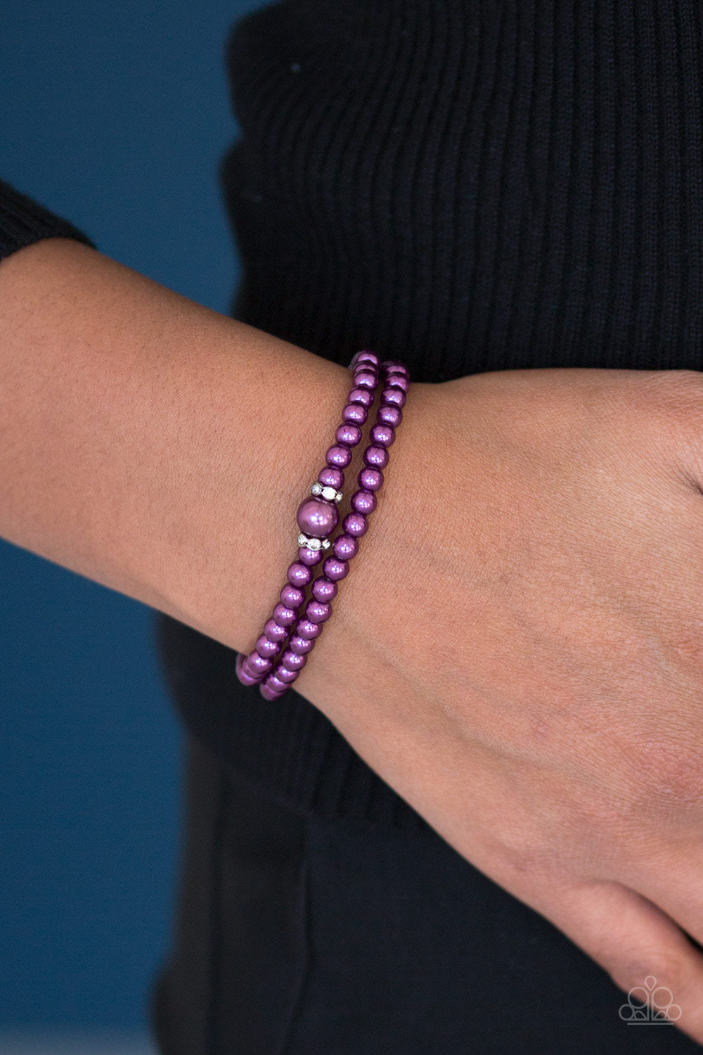 Paparazzi Accessories Cambridge Chic - Purple Bracelet 