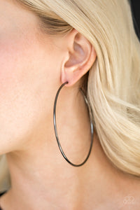 Paparazzi Accessories Meet Your Maker! - Black Earrings 