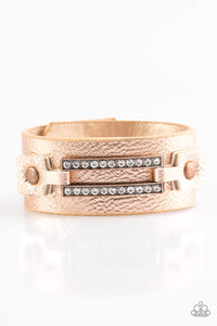 Paparazzi Accessories Street Glam - Copper Bracelet 