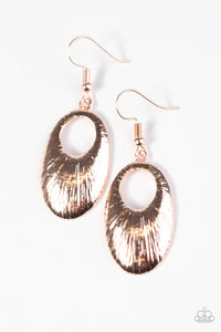 Paparazzi Accessories Now Ive SHEEN Everything!- Rose Gold Earrings 
