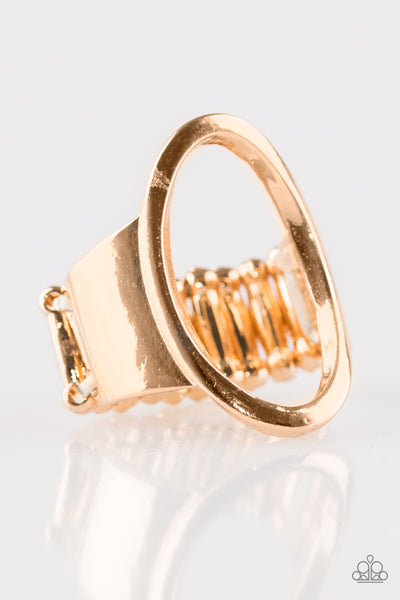 Paparazzi Accessories A One-Up - Gold Ring