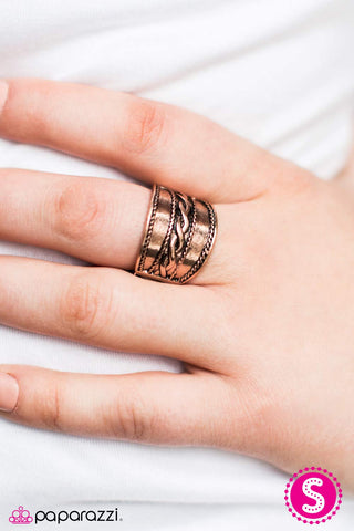 Paparazzi Accessories Find Your Adventure Copper Ring