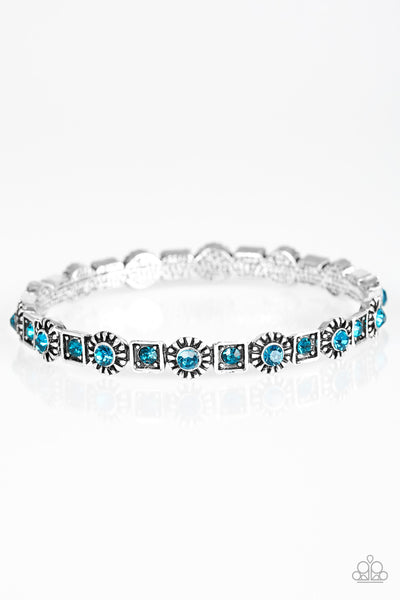 Paparazzi Accessories Spring Inspiration - Blue Bracelet 